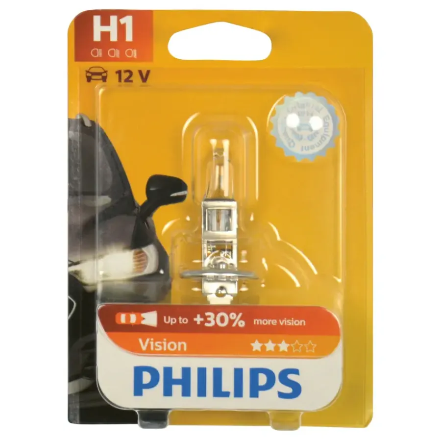 Philips autolamp H1 Vision 12V 55W 12258PRB1 Best