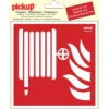 Pickup sticker blusslang 15x15 cm