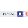 Pickup sticker kantine 165x44 mm