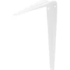 Geen Plankdrager gelakt 200 x 250mm wit Outlet