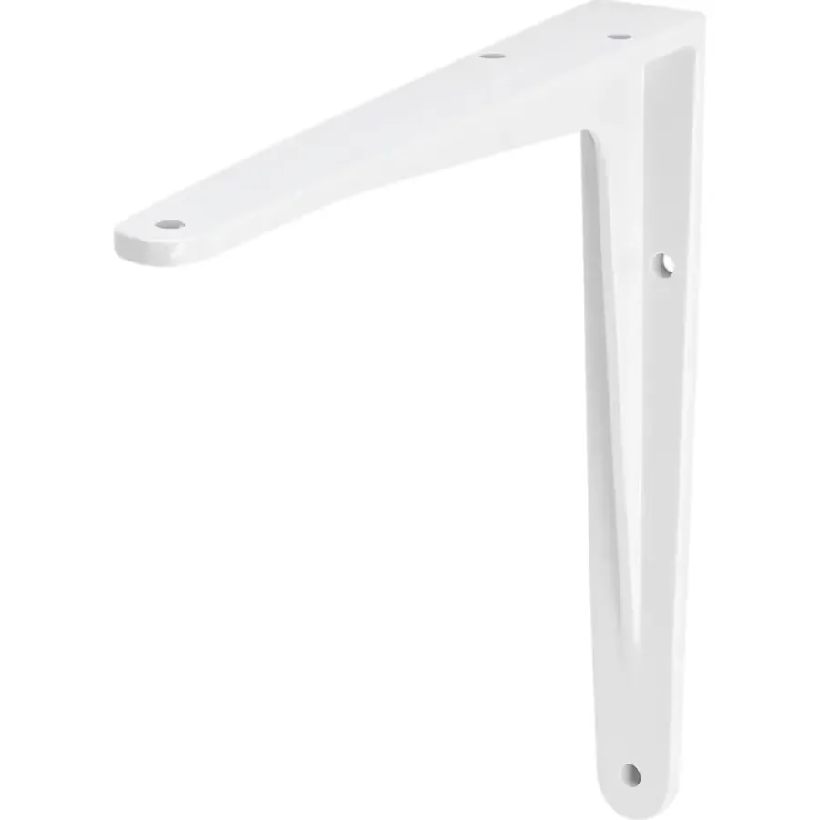 Geen Plankdrager model 13 wit aluminium 17,5x20 cm Clearance