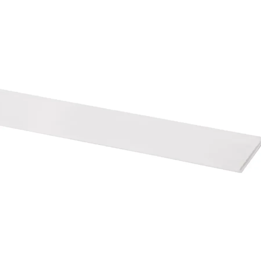 Geen Platstaf 2600 x 30mm wit Best