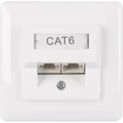 Q-link FTP CAT6 inbouw contactdoos KPN keur Hot