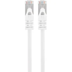 Q-link FTP kabel CAT7 AWG26 2RJ45 20 meter wit Outlet