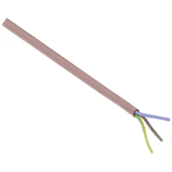 Geen Q-link siliconenkabel rood/bruin hittebestendig 3 x 0,75 mm² 25 m Clearance