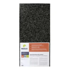 Redux geluidsisolerende plaat vlokkenschuim 100 x 50 x 3,5 cm 4 stuks (2 m²) Clearance