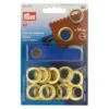 Ringen 14mm messing 10 stuks