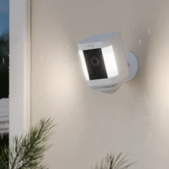 Ring Spotlight Camera Plus Battery Wit Outlet