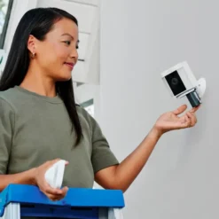 Ring Spotlight Camera Plus Battery Wit Outlet