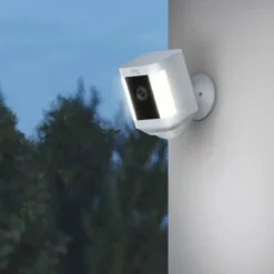 Ring Spotlight Camera Plus Battery Wit Outlet