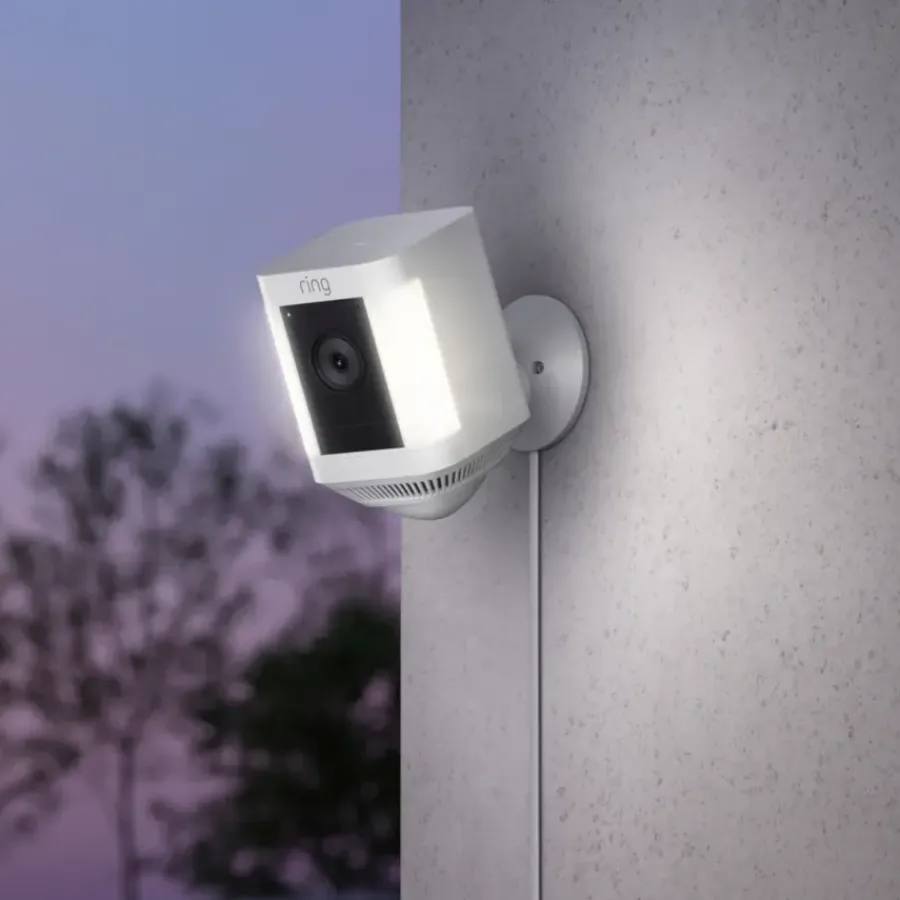 Ring Spotlight Camera Plus Plug-in Wit Clearance