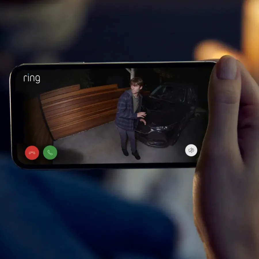 Ring Spotlight Camera Plus Plug-in Wit Clearance
