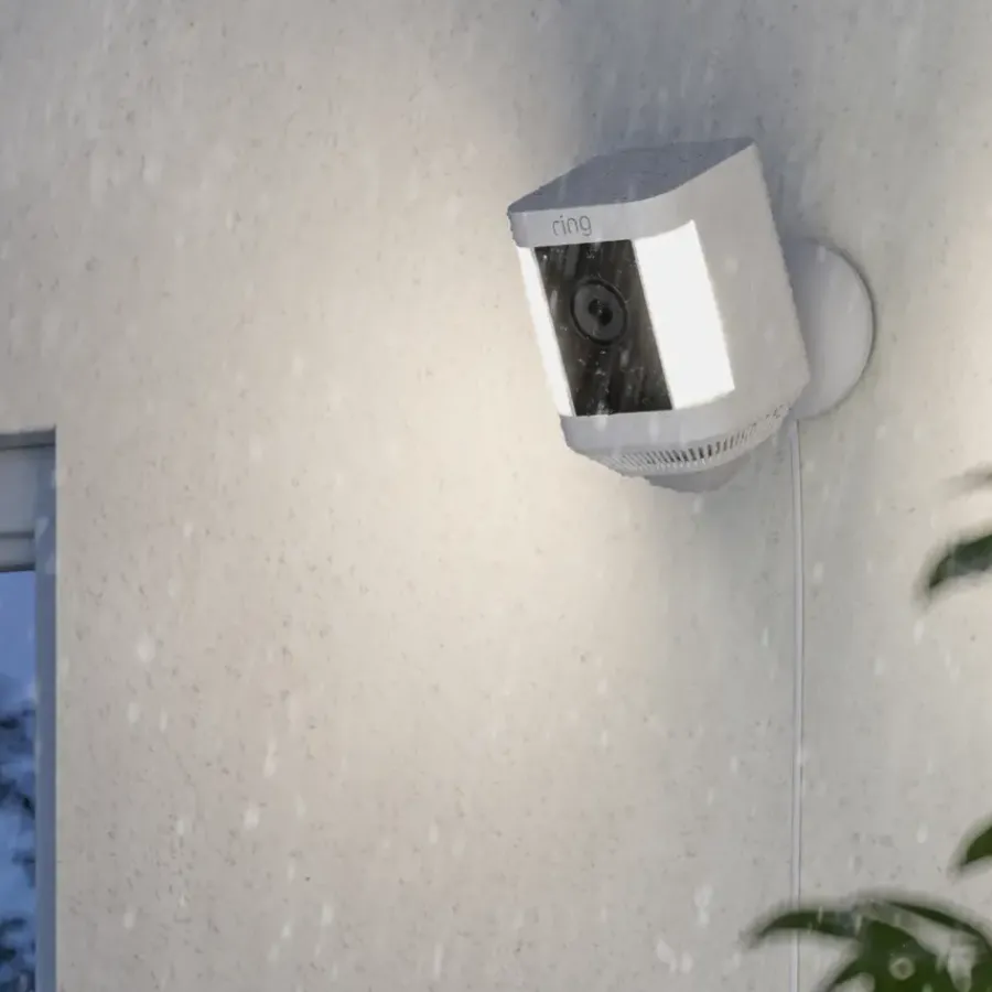 Ring Spotlight Camera Plus Plug-in Wit Clearance