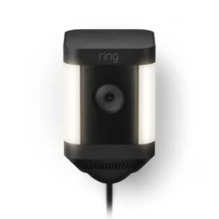 Ring Spotlight Camera Plus Plug-in Zwart Outlet