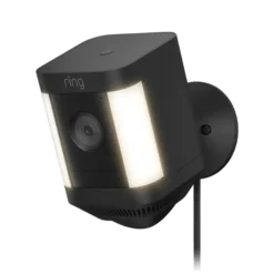 Ring Spotlight Camera Plus Plug-in Zwart Outlet