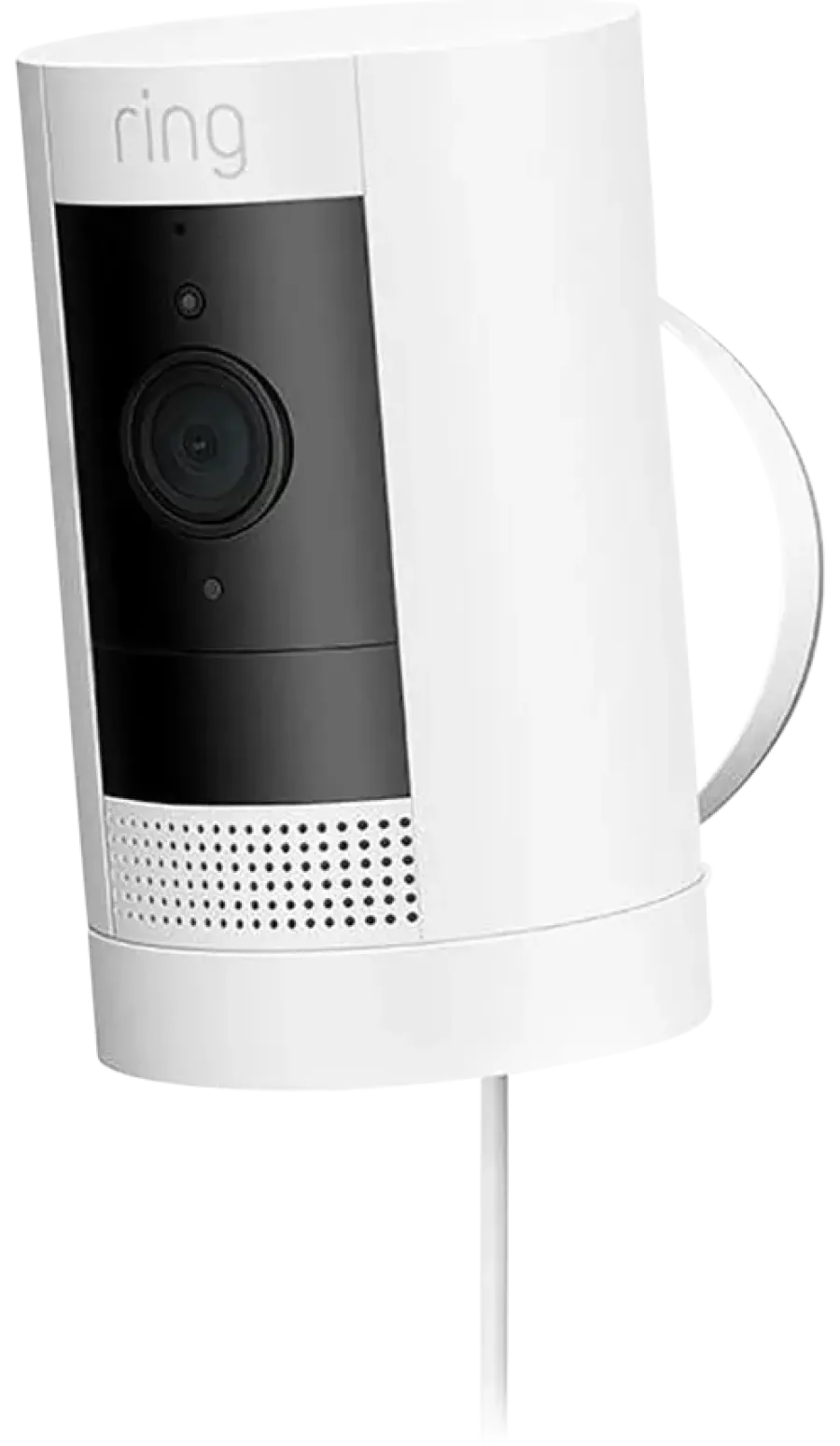 Ring Stick Up Camera Plug-in Wit New
