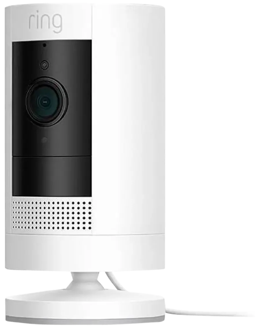 Ring Stick Up Camera Plug-in Wit New