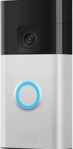 Ring Video Deurbel Satijn Nikkel