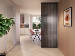Cando Green Roomdivider profiel recht 90° lava eiken 2 stuks Best