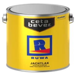 Ruwa jachtlak hoogglans kleurloos 2,5 l