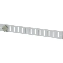 Sanivesk afsluitbaar schuifrooster aluminium geanodiseerd 37x4 cm