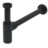 Sanivesk Bekersifon 5/4"x32mm Mat Zwart Best