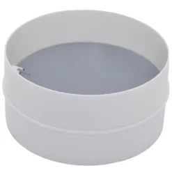 Sanivesk buisverbinder met terugslagklep wit Ø125 mm