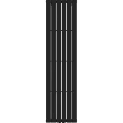 Sanivesk design radiator Negev zwart midden/onder aansluiting 180 x 45,2 cm