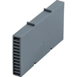 Sanivesk spouwmuurrooster grijs 5 stuks