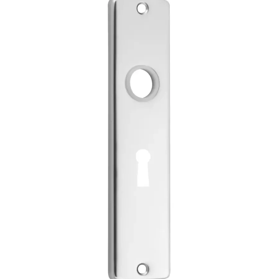 Geen Schild sleutelgat 56mm aluminium Online