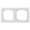 Schneider Electric Schneider Merten System-M Smart Afdekraam 2-voudig Polarwit Outlet