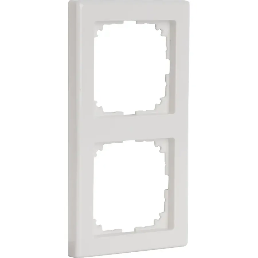Schneider Electric Schneider Merten System-M Smart Afdekraam 2-voudig Polarwit Outlet