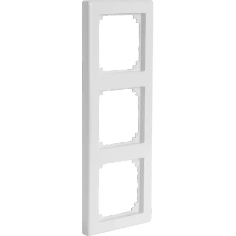 Schneider Electric Schneider Merten System-M Smart Afdekraam 3-voudig Polarwit