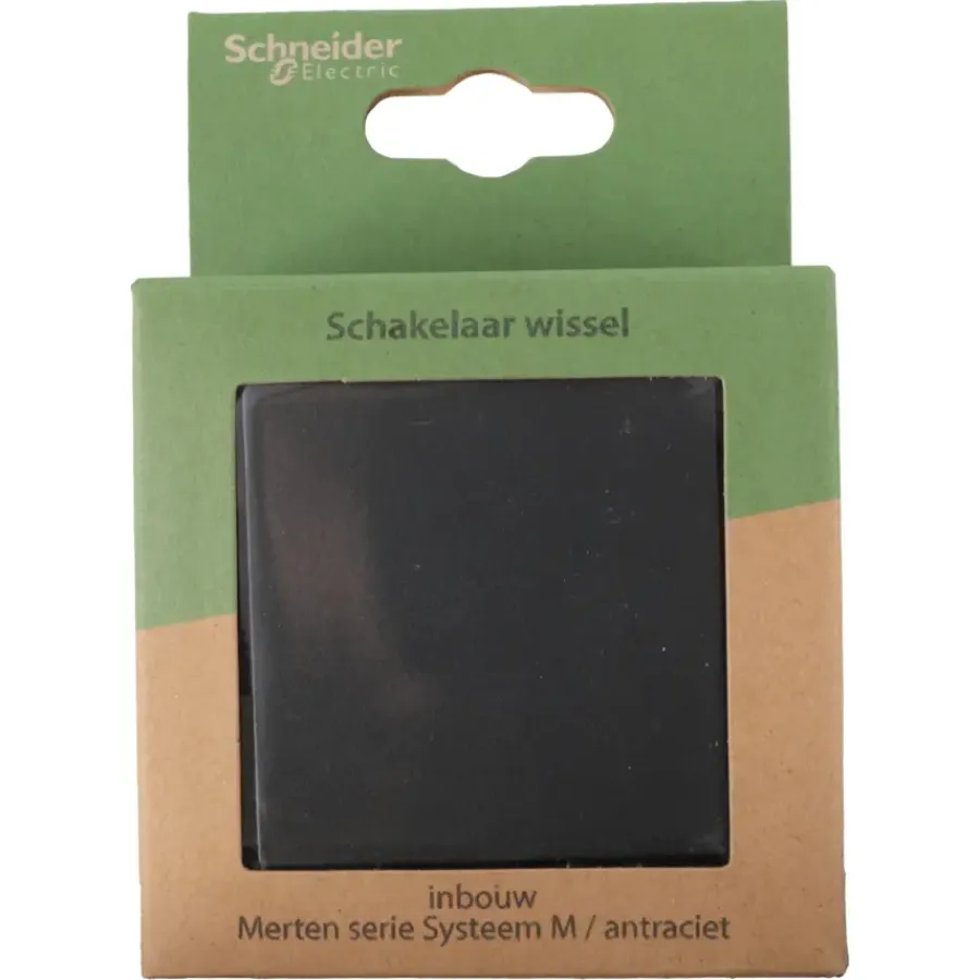 Schneider Electric Schneider Merten System-M Wisselschakelaar Antraciet Best