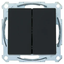 Schneider Electric Schneider System m wissel/-wisselschakelaar antraciet Hot