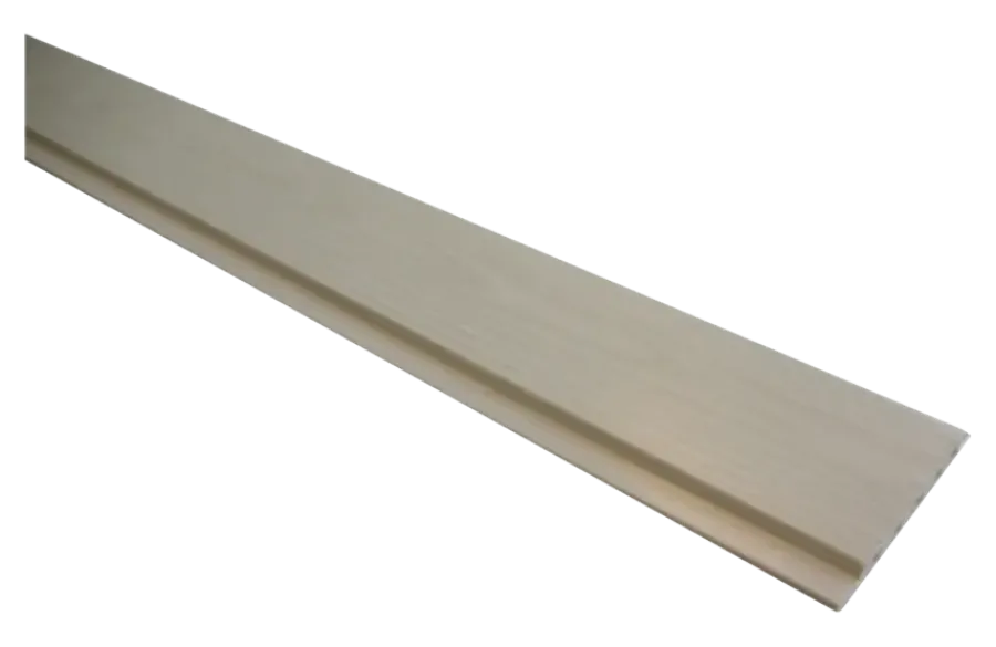 Geen Schroot PVC wit essen 270x10 cm 2,7 m² 10 stuks
