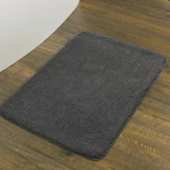 Sealskin Angora badmat grijs 60 x 90 cm