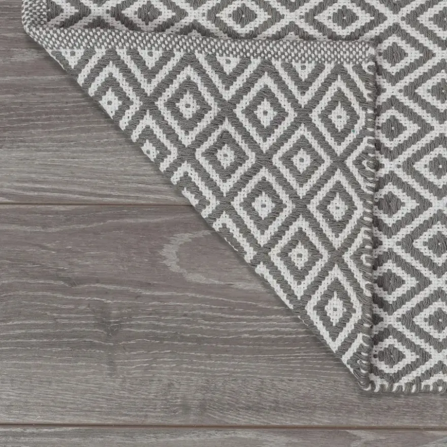 Sealskin badmat trellis 60x60cm grijs