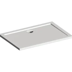 Sealskin Douchebak Fusion Rechthoek Inbouw 120x80x4 cm Wit