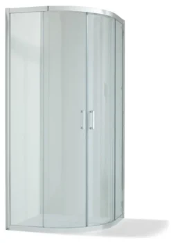 Sealskin Douchecabine met Schuifdeur Compact Kwartrond 195x90 cm Chroom