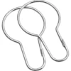 Sealskin Douchegordijnringen Hooks Metaal - 12 Stuks