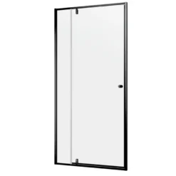 Sealskin draaideur voor nis Contour zwart 100 x 200 cm
