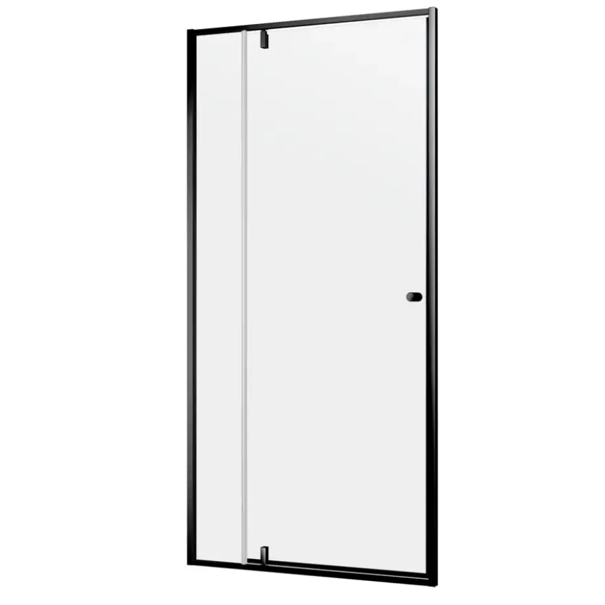 Sealskin draaideur voor nis Contour zwart 100 x 200 cm