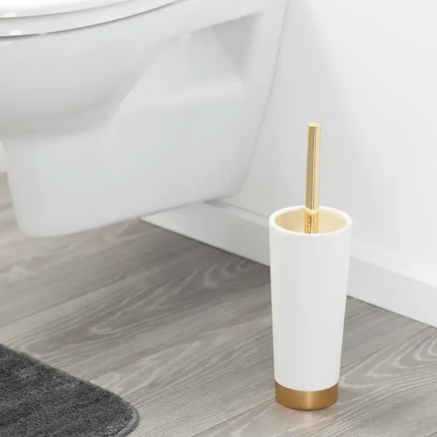 Sealskin Glossy toiletborstelhouder polyresin goud