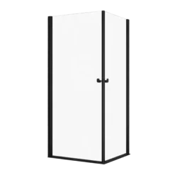 Sealskin hoekinstap deur voor douchecabine Hooked mat zwart 90 x 90 x 200 cm