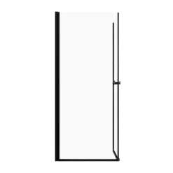 Sealskin hoekinstap deur voor douchecabine Hooked mat zwart 90 x 90 x 200 cm