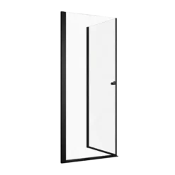 Sealskin hoekinstap deur voor douchecabine Hooked mat zwart 90 x 90 x 200 cm