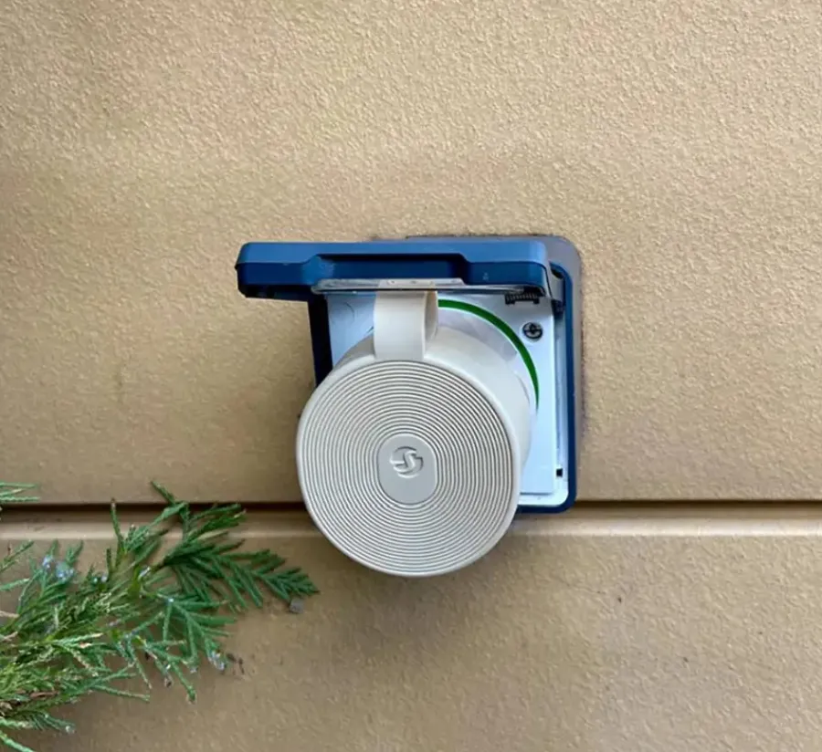 SHELLY Outdoor Plug S Gen3 slimme stekker & energiemeter WiFi Bluetooth IP44 Outlet
