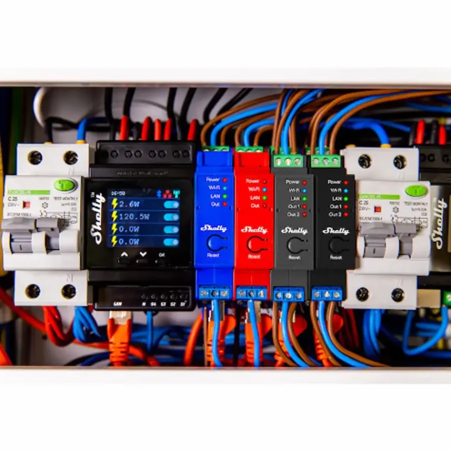 SHELLY Pro 1 slimme schakelaar WiFi Bluetooth DIN-rail New
