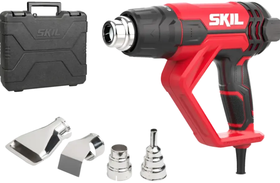 SKIL heteluchtpistool 8040GA 2000W LCD display + 4 opzetstukken Sale